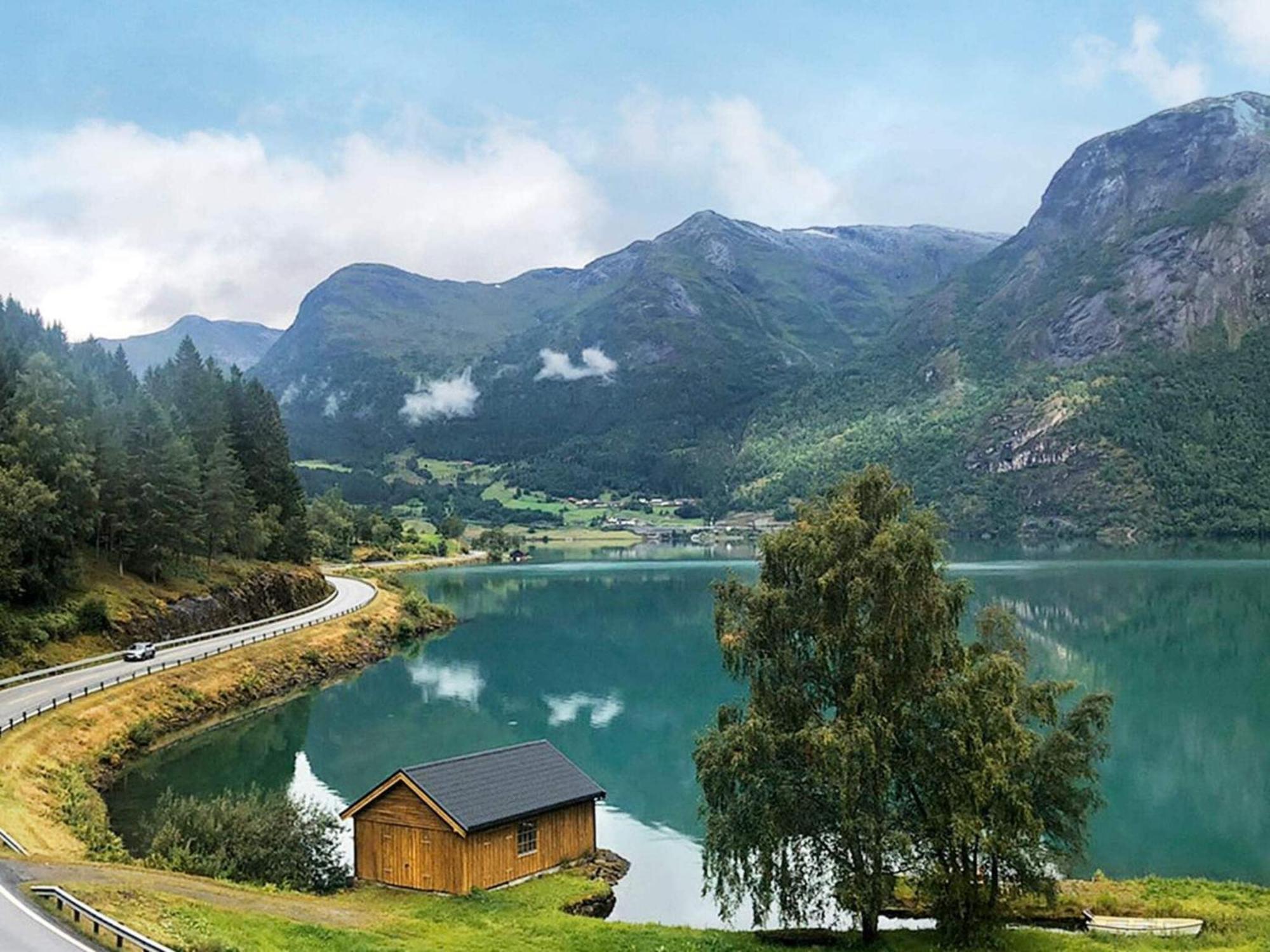 Apartment Stryn Exterior foto